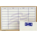 Frameless Naked Dry Erase Board (36"x48")